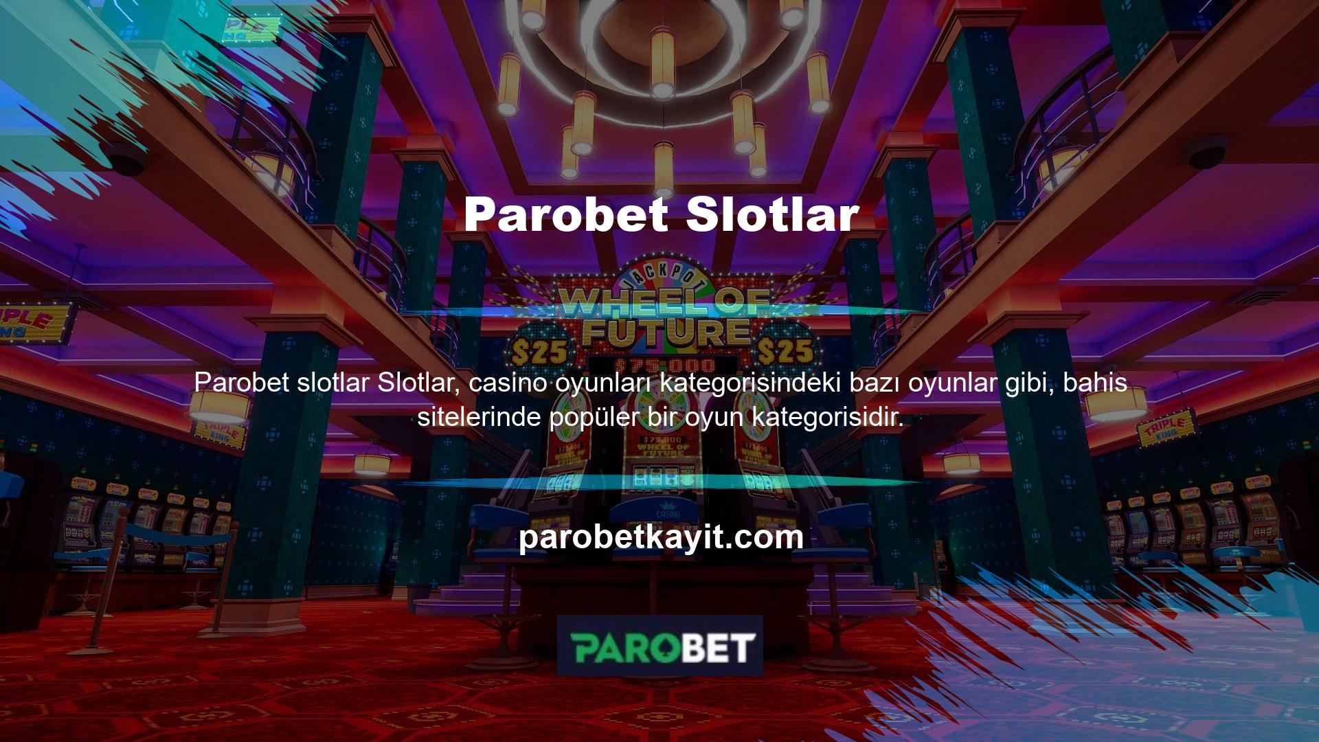 Temelde Parobet Gaming tarafından sunulan tüm oyunlar, kaliteli bir oyun altyapısı tarafından desteklenmektedir