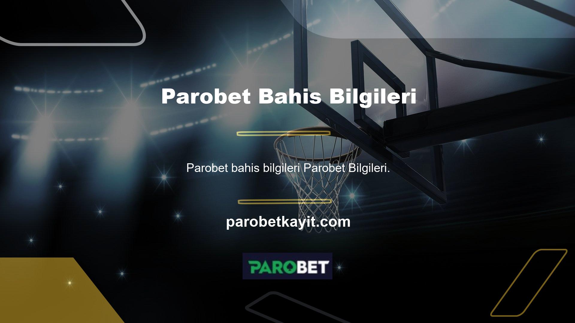 Parobet bahis şirketi, oyuncuların sadece kişisel bir profil oluşturmak için üyelik şeklinde bilgi vermesini istiyor
